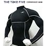 Mens Compression Base Layer Top Tight Long Sleeve &hellip Take Five