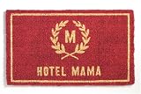 Eigenschaften GIFT COMPANY 76517 / GIFT COMPANY 76517 Kokos-Fussmatte, 74x44 cm Hotel Mama rot
