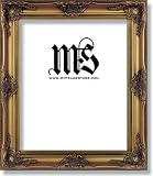 Frame for Picture Photo Diploma or Poster, Gold, style #619S