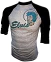 Vintage Las Vegas 1974 ELVIS concert jersey w/ infamous Black Eagle Jumpsuit Iron-On T-Shirt
