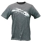 Bones Wheel Vandal T-Shirt (Small, Black Heather)