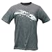 Bones Wheel Vandal T-Shirt (Small, Black Heather)