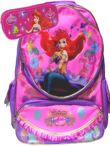 pretty ariel backpack pink pencil case  more detail click!