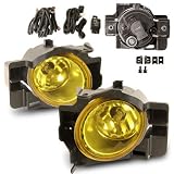 2008-2010 Nissan Altima 2DR Fog Lights Yellow by RS TYPE
