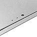 Skinomi Brushed Aluminum Full Body Skin Compatible with Microsoft Surface Pro 3 (Full Coverage) TechSkin with Anti-Bubble Clear Film Screen Protector