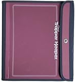Mead Trapper Keeper Sewn Binder, 3 Ring Binder, 1.5 Inch, Pink (72179)