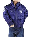 Rocawear Vintage Script Flight Jacket (Sizes 4 - 7X)