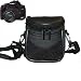 Waterproof & Light Weight Soft Black Camera Case for Fuji FUJIFILM FinePix S8100FD,S8000FD S1500 S5800 S5700 S5600 S1000FD,S2000HD,Canon SX110 SX100 SX10 SX20 IS,Panasonic LUMIX FZ18 FZ28 FZ38,HX1 H20 H50,Nikon P80,P90 Camera, Sony,JVC,Canon,Samsung,Pansoinic Mini DV SD Card Camcorder.