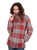 BURTON Damen Snowboardjacke CREDENCE, EMBER CREDENCE PLAID, XS, 232438