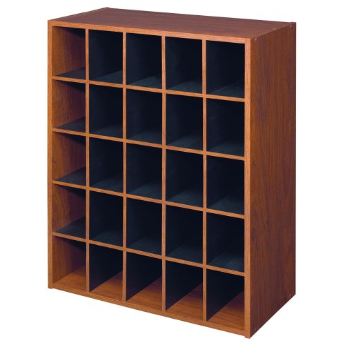 ClosetMaid 8691 25-Cube Organizer, Cherry