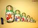 Toys : Russian Snow Maiden Nesting Nested Stacking Doll 7 Pcs #m65