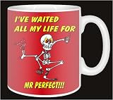 Review Advanta  / HUMPROUS MUG GIFT-WAITING for Mr PERFECT Coffee Mug