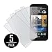 HTC Desire 610 Screen Protector Cover, MPERO Collection 5 Pack of Matte Anti-Glare Screen Protectors for HTC Desire 610