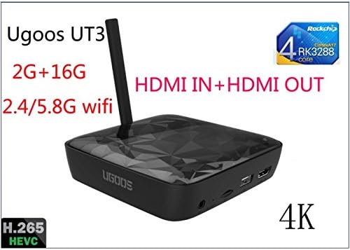 Ugoos Brand Ut3 16gb - New 1.8 Ghz 2g+16g w/fan Android4.4 Quad Core Rk3288 Smart Tv Box