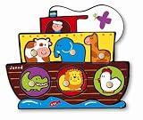 Janod - J05507 - Puzzles - Puzzle Bateau Des Animaux