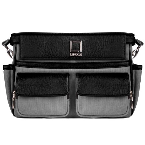 Lencca Coreen Slr Camera Bag Grey Black For Canon Eos Desertcart