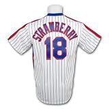 New York Mets Darryl Strawberry Cooperstown Fan Replica Baseball Jersey Size Medium