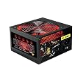 ACE 500W BR PSU with 12cm Red Fan and PFC - Black