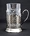 Hand Made Vintage Russian Crystal Tea Beverage Glasses for