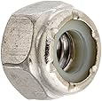 The Hillman Group 829720 1/4 by 20-Inch Stainless Steel Nylon Insert Locknut, 50-Pack