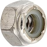 The Hillman Group 829720 1/4 by 20-Inch Stainless Steel Nylon Insert Locknut, 50-Pack