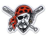 Pittsburgh Pirates Crossed Bats MLB Baseball Team Logo Jersey Sleeve Patch