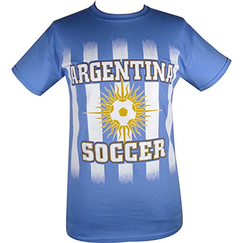 Argentina Stripes Soccer T-Shirt