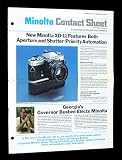Minolta Contact Sheet: A Newsletter for Minolta Club Members, December 1977, Issue No. 15