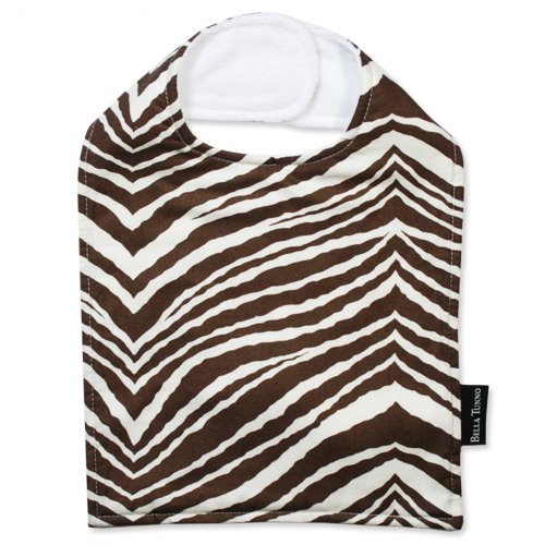 BELLA TUNNO bib ブラウンゼブラ