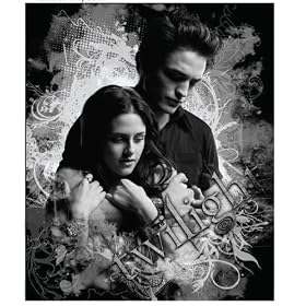 Twilight Fleece Blanket "Ed & Bella"
