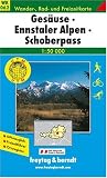 WK 062, Gesäuse. Ennstaler Alpen. Schoberpaß: Schneeberg, Raxalpe, Semmering Region (Canoeing Maps of Austria)