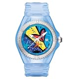 TechnoMarine Women's 108040 Cruise Britto 3-Hand Blue Polyurethane Watch