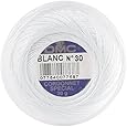 DMC 151 30-BLANC Cordonnet Cotton, White, 216-Yard, Size 30