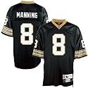 Archie Manning Black Reebok NFL Premier 1979 Throwback New Orleans Saints Jersey