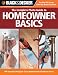 Homeowner Basics (Black & Decker Complete Photo Guide) by Jodie Carter, Matthew Palmer, Steve Wilson, Jerri Farris, David Griffin