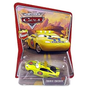 Disney Pixar Cars Character : Charlie Checker  Pace Car