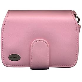 Olympus CASE LEATHER COMPACT PINK