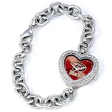 MLB Women's MH-ARI Heart Collection Arizona Diamondbacks Watch