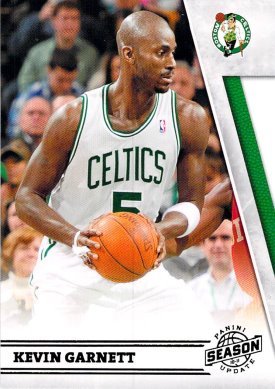 2010-11 Panini Season Update Kevin Garnett Boston Celtics #3 Basketball Card