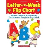 Letter of the Week Flip Chart: Write-On/Wipe-Off Activity Pages That Introduce Each Letter From A to Zby Kama Einhorn
