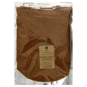 Big Tree Farms Coconut Palm Sugar with Turmeric Root, 2.2-Pound Pouch