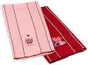 DII Sweet Hearts Embroidered Kitchen Towels, Set of 2