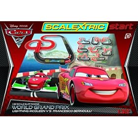 Scalextric C1273 Start Disney Cars 2 1:32 Scale Race Set