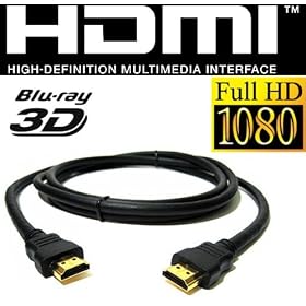 C�ble HDMI male 2 M V1.3 plaqu�s Or Cable 2 x hdmi 19pins (1,80 m) DVD, HD-DVD, Blu-Ray, Playstation 3, XBOX 360 Plasma TV, LCD TV.