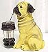 GSL SS-GSL-B5196 Energy Saving Pug Dog with Lantern Solar Light