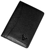 NFL Houston Texans Debossed Black Leather Portfolio