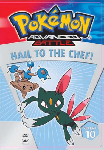 CD-Charts  Music : Pokemon Advanced Battle, Vol. 10: Hail to the Chef [2007] (REGION 1) (NTSC)
