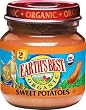 Earth's Best Organic 2nd Sweet Potatoes, 4 Ounce Jars (Pack of 12)