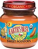 Earth's Best Organic 2nd Sweet Potatoes, 4 Ounce Jars (Pack of 12) by Earth's Best Big Save