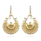 Satya Jewelry Gold Vermeil Belly Dance Crescen